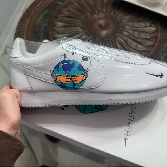 Nike Flyleather-Nike Earth Day Cortez Flyleather Size 10.5 Men’s - Picture 4 of 14